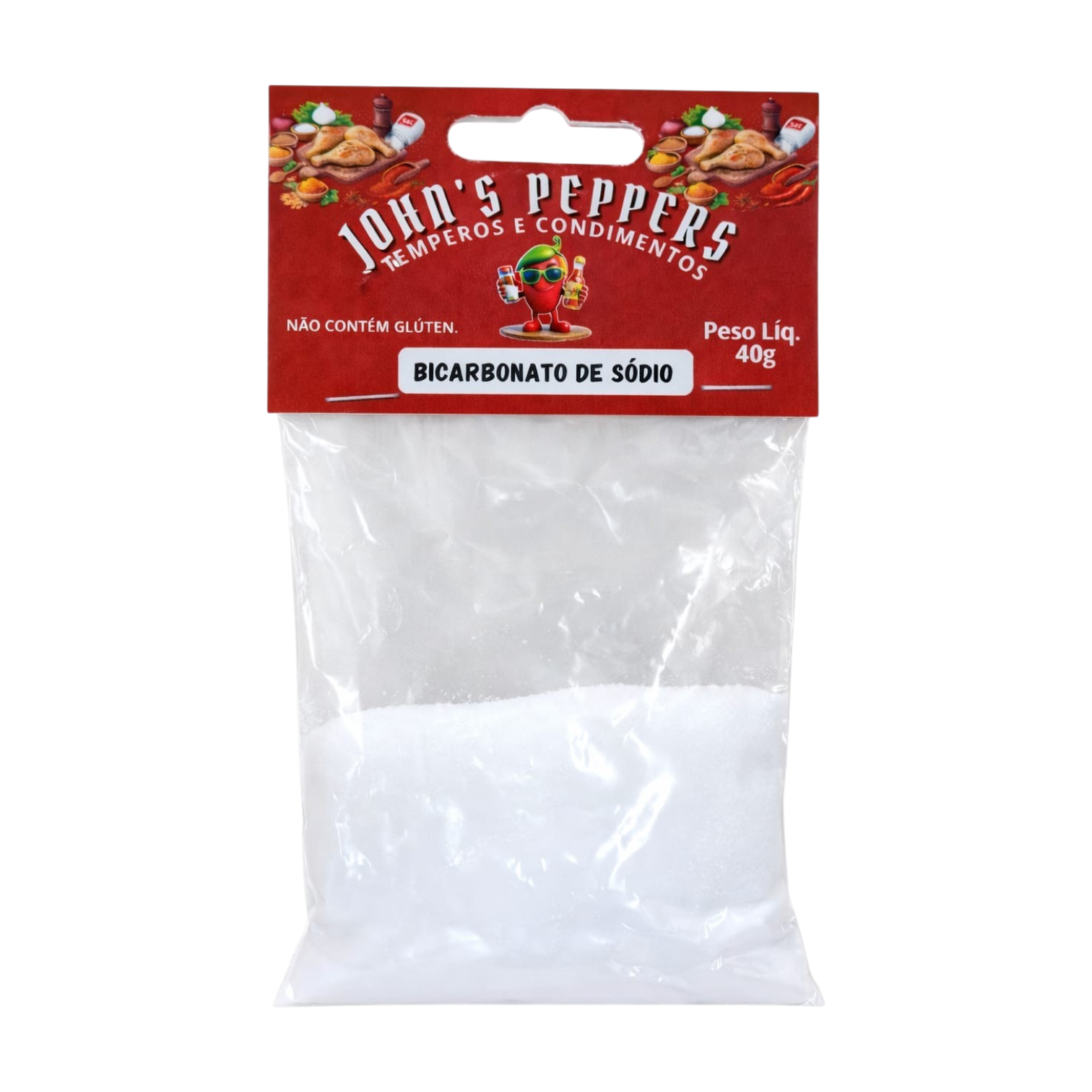 Bicarbonato de sódio 40gr