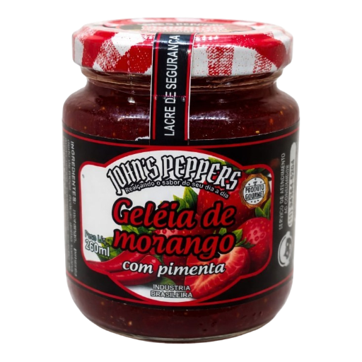 Geleia Gourmet de Morango com Pimenta